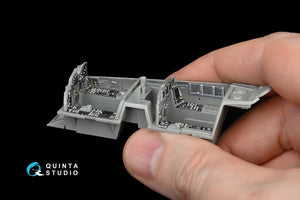Quinta Studio QD48090 F-15E 3D-Printed &amp;amp; coloured Interior on decal paper (for GWH kit) 1/48 – zdjęcie 9