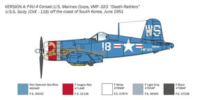Italeri 1453 F4U-4 Corsair - Korean War 1/72 – zdjęcie 5