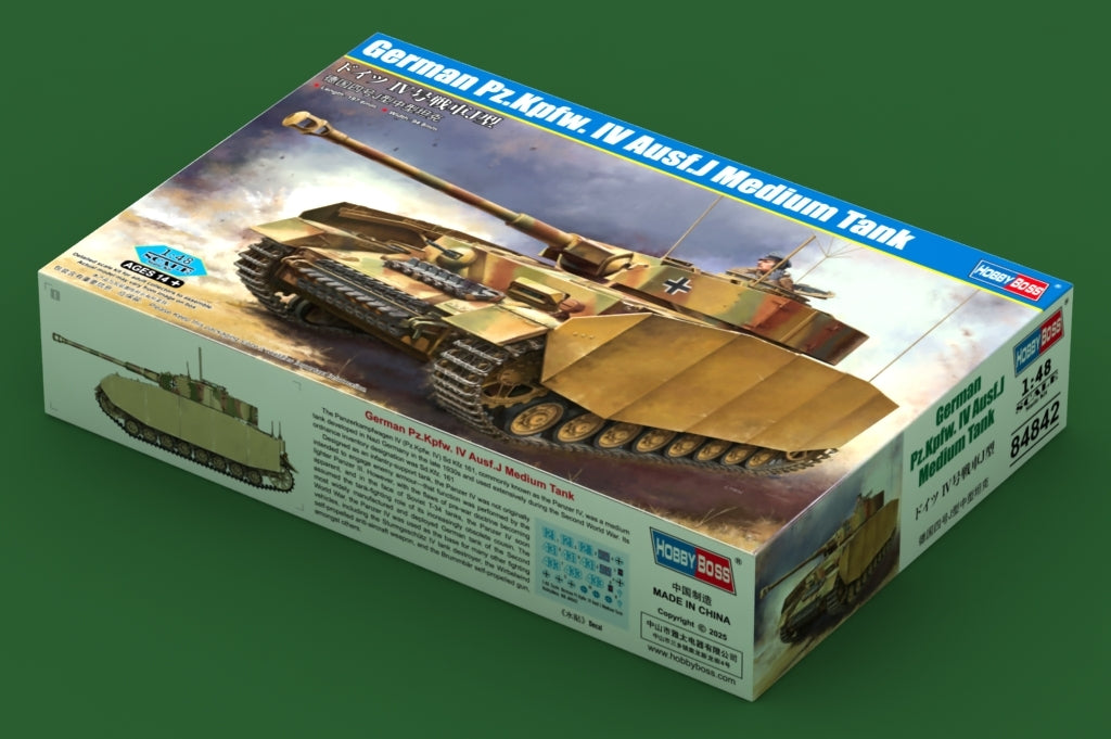Hobby Boss 84842 German Pz.Kpfw. IV Ausf.J Medium Tank 1/48 – zdjęcie 4
