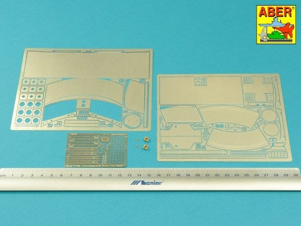 Aber 16140 Tiger I,E Tunezyjski z 501 Abt.- Turret pod / Zasobnik wieżowy 1/16