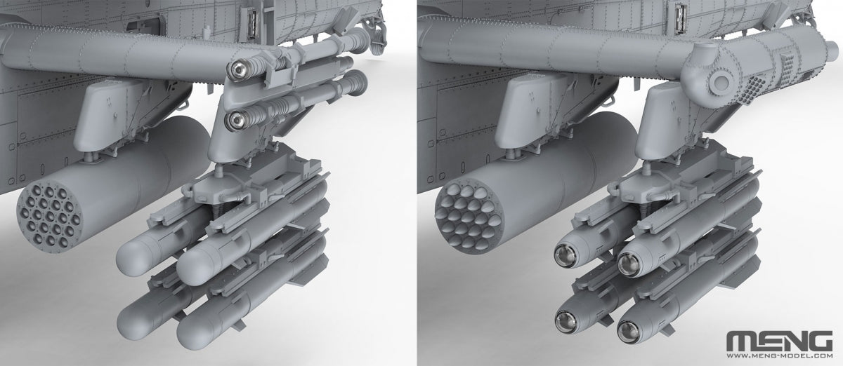 Meng Model QS-004 Boeing AH-64D Apache Longbow Heavy Attack Helicopter 1/35 – image 8