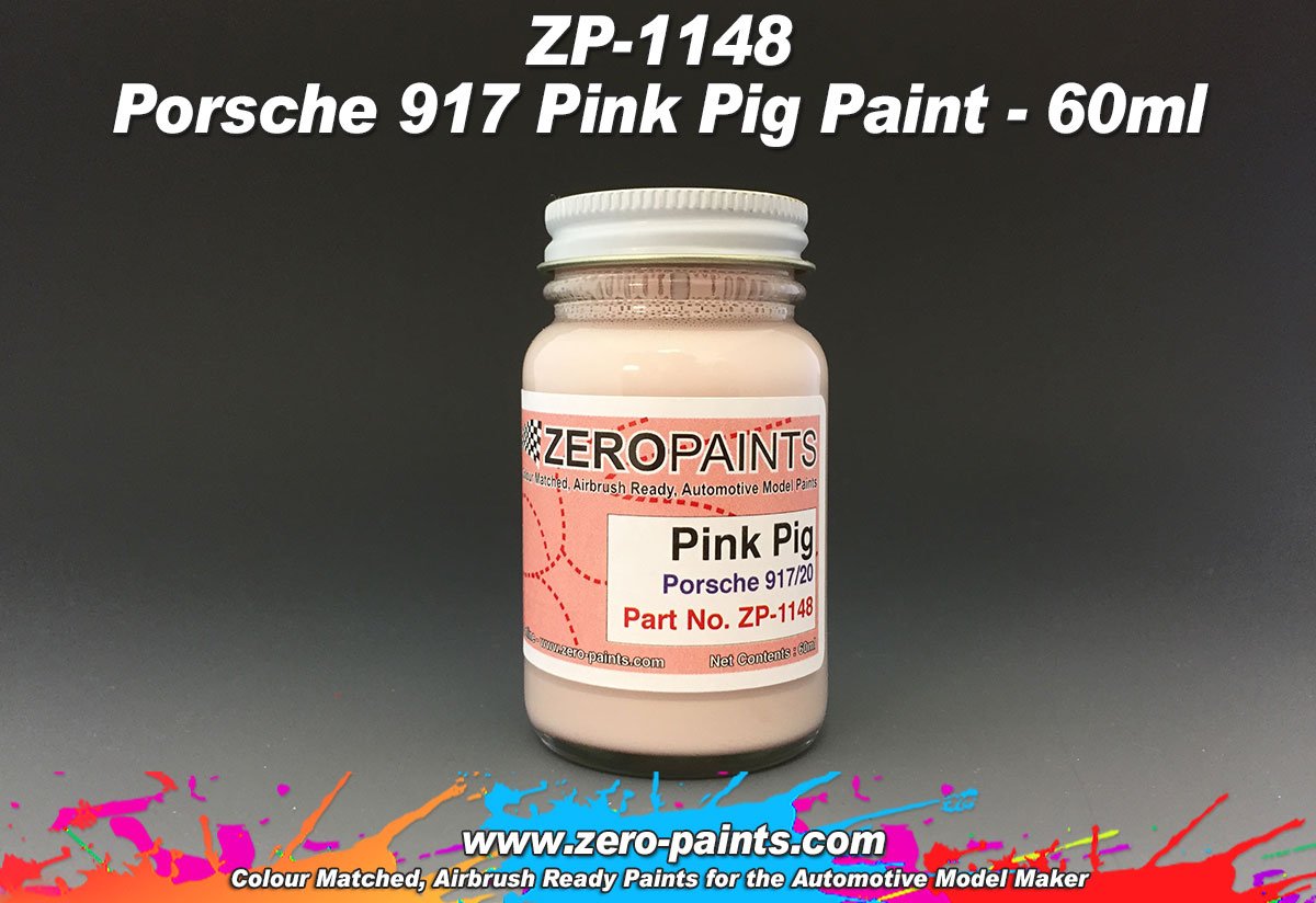Zero Paints ZP-1148 Pink Paint (Porsche 917/20 Pink Pig) 60ml – zdjęcie 5