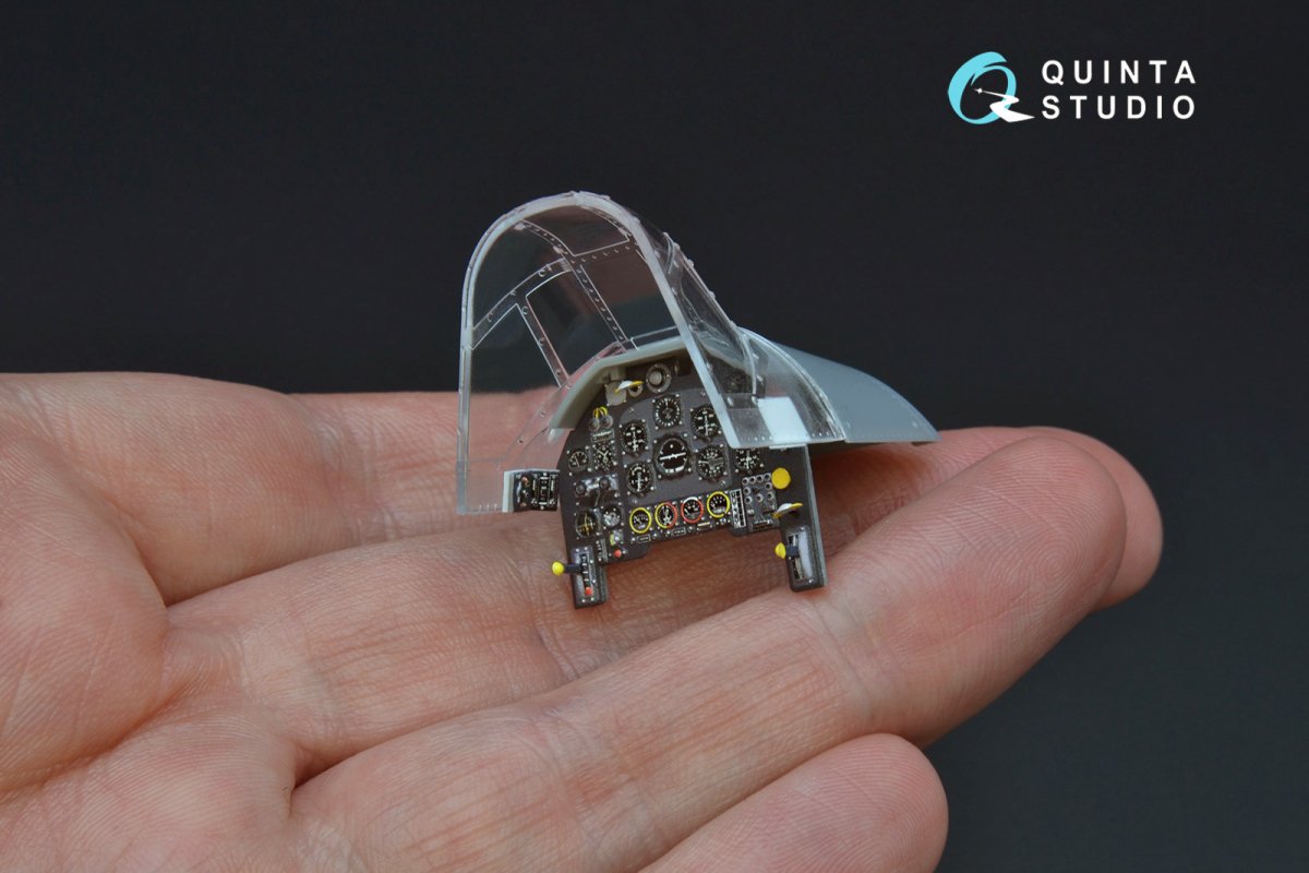 Quinta Studio QD32087 Ju87 D/G 3D-Printed &amp;amp; coloured Interior on decal paper (Trumpeter) 1/32 – zdjęcie 5