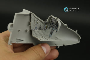 Quinta Studio QDS-32194 AV-8B Harrier II late 3D-Printed &amp;amp; colored Interior on decal paper (Trumpeter) (small version) 1/32 – image 11