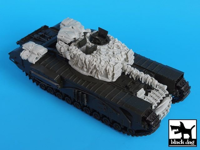Black Dog T35020 Churchill MK VII for Tamiya 1/35 – zdjęcie 3