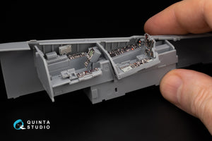 Quinta Studio QDS-48449 F-4G late 3D-Printed &amp;amp; coloured Interior on decal paper (Zoukei Mura SWS) (Small version) 1/48 – zdjęcie 11