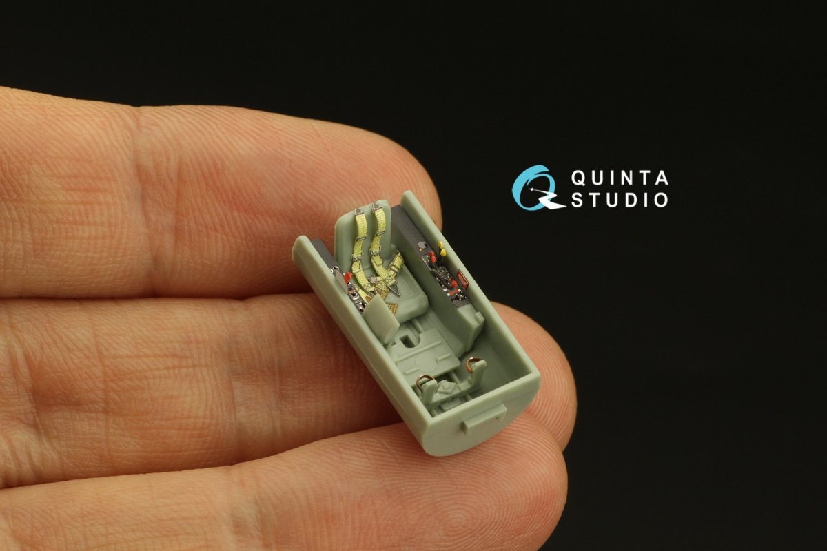 Quinta Studio QD72047 Me-262A 3D-Printed &amp;amp; coloured Interior on decal paper (Academy) 1/72 – zdjęcie 9