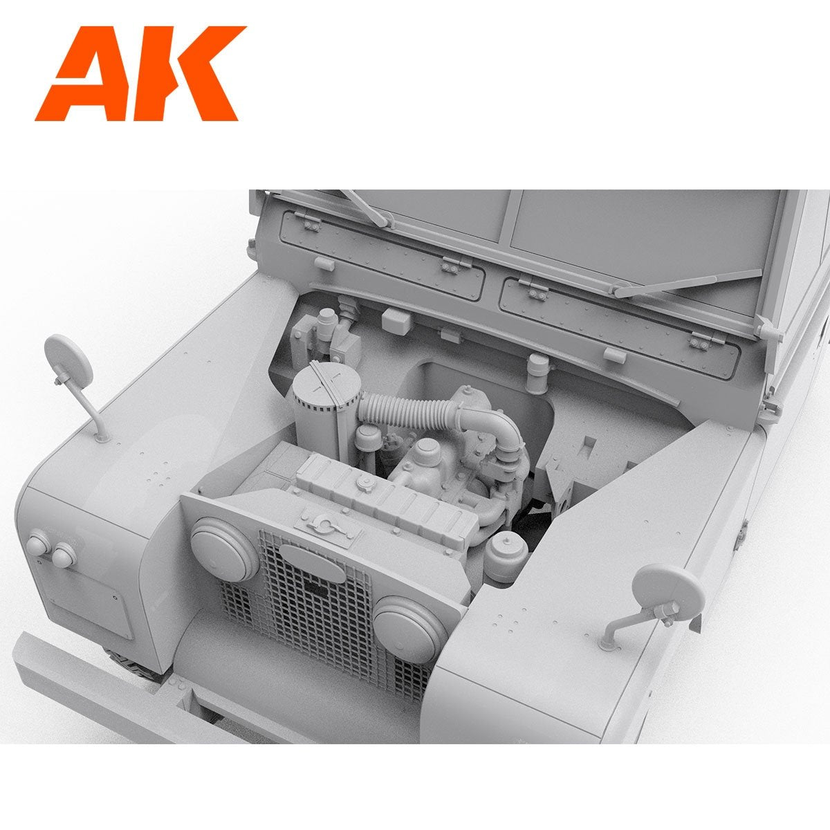 AK Interactive AK35013 LAND ROVER 88 SERIES IIA STATION WAGON 1/35 – immagine 10