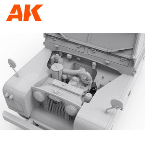 AK Interactive AK35013 LAND ROVER 88 SERIES IIA STATION WAGON 1/35 – immagine 10