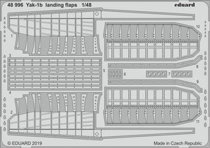 Eduard 48996 Yak-1b landing flaps ZVEZDA 1/48