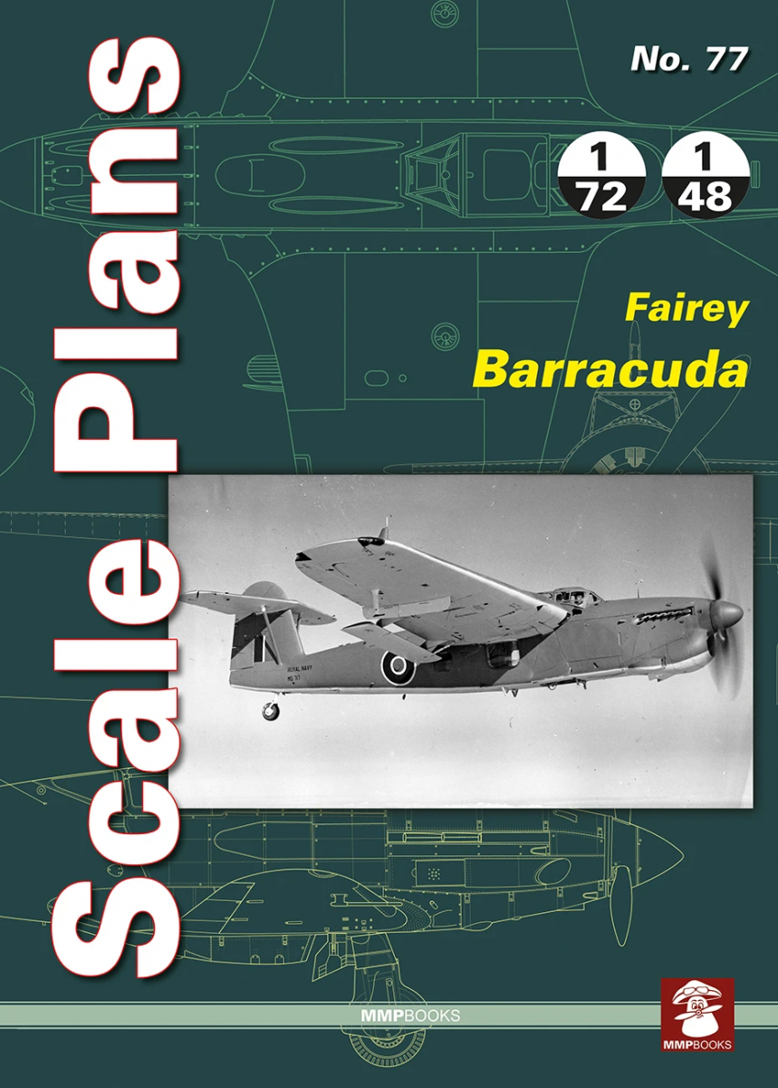 MMP Books 49869 Plans à l'échelle n° 77 Fairey Barracuda EN
