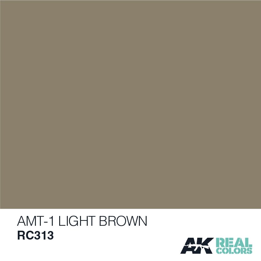 AK Interactive RC313 AMT-1 LIGHT BROWN 10ML – zdjęcie 2