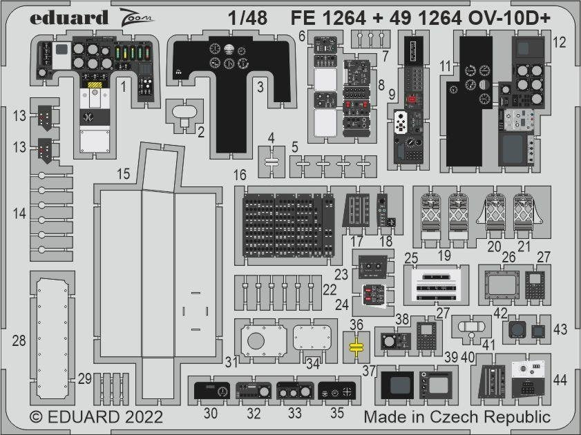 Eduard 491264 OV-10D+ ICM 1/48 – zdjęcie 2