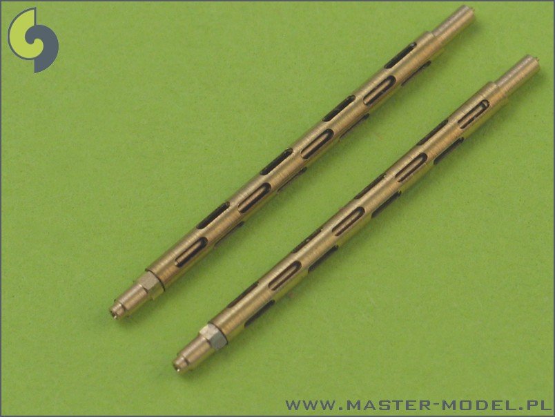 Master AM-32-012 British Mk 2 Browning .303 caliber (7,7mm) without booster and flash hider (2pcs) 1/32 – immagine 2