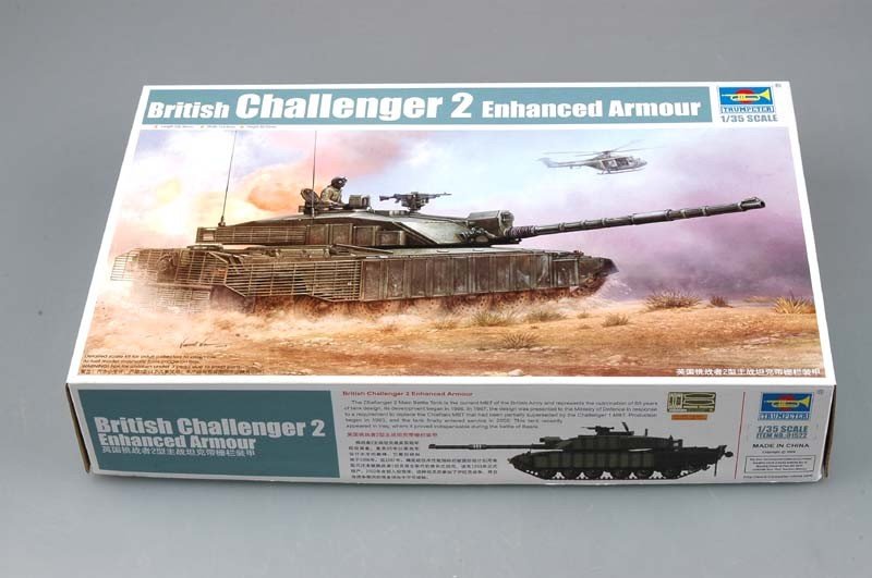 Trumpeter 01522 British Challenger 2 Enhanced Armour 1/35 – zdjęcie 2
