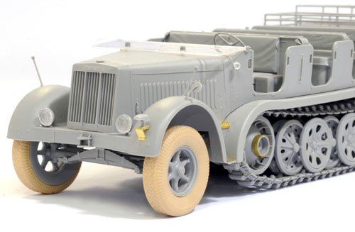 Dragon 6545 Sd.Kfz.7 8t Half-Track Early Production w/Crew 1/35 – zdjęcie 7