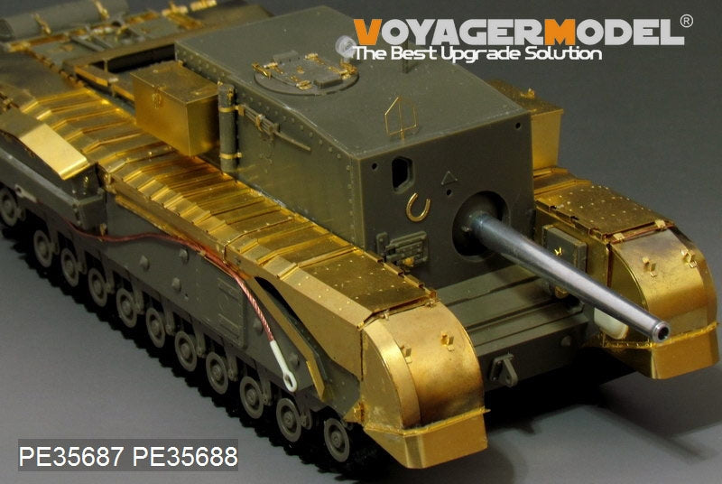 Voyager Model PE35688 WWII British Churchill 3inch gun 20 CWT Gun Fenders For AF35253 1/35 – zdjęcie 5