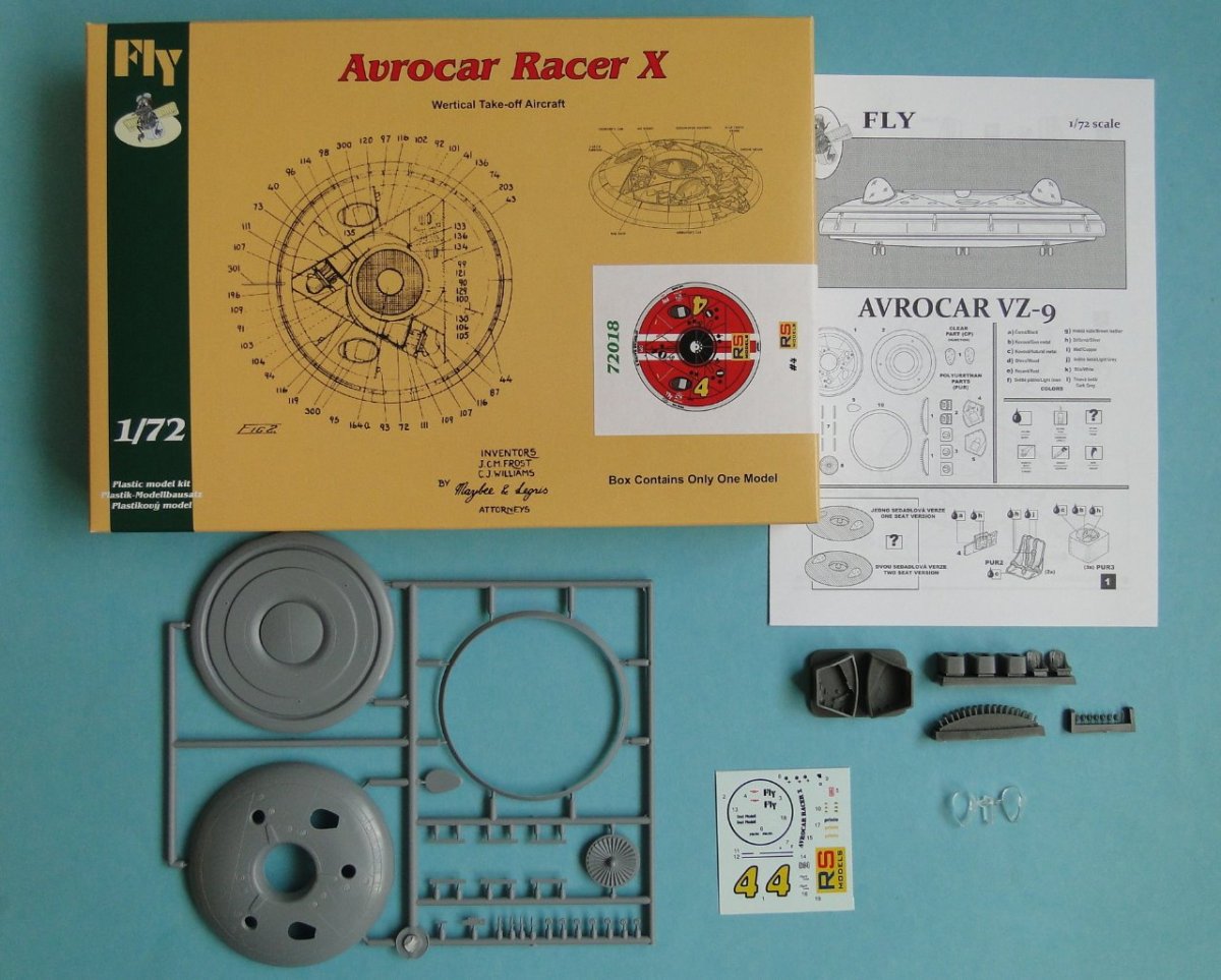 Fly 72018 Avrocar Racer X 1/72 – zdjęcie 2