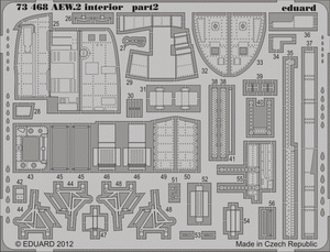 Eduard 73468 Sea King AEW.2 interior S. A. 1/72 CYBER HOBBY – zdjęcie 3