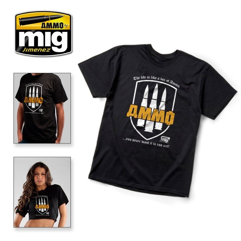 AMMO of Mig Jimenez 8000XXL AMMO T-shirt (size XL)