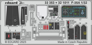 Eduard 33353 F-35A TRUMPETER 1/32