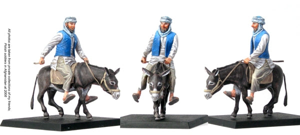 Toro 35F36 Afganistan 2008 - Jeździec na osiołku 1/35