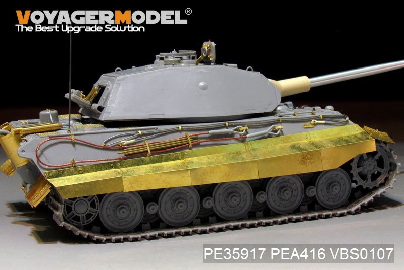 Voyager Model PE35917 WWII German King Tiger Initial Version Basic for TAKOM 1/35 – zdjęcie 7