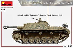 MiniArt 35385 StuH 42 Ausf. G MID PRODUCED BY JUL-OCT 1943 1/35 – image 7