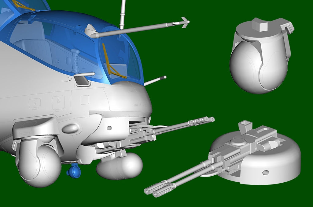 Trumpeter 05830 Mi-35M Hind-E 1/48 – zdjęcie 8