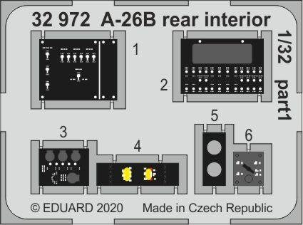 Eduard BIG33119 A-26B Invader part I 1/32 HOBBY BOSS – zdjęcie 5