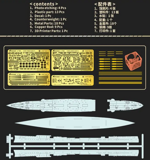 FlyHawk Model FH1307S SMS Dresden - Deluxe Edition 1/700 – zdjęcie 3