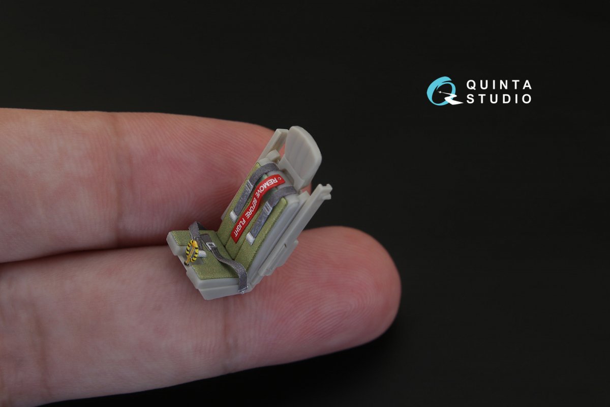 Quinta Studio QD48124 A-1J 3D-Printed &amp;amp; colored Interior on decal paper (for Tamiya kit) 1/48 – image 6