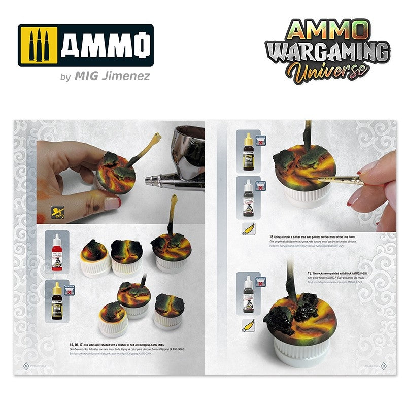 Ammo of Mig 6923 AMMO WARGAMING UNIVERSE Book 04 - Volcanic Soils (English, Castellano, Polski) – zdjęcie 5