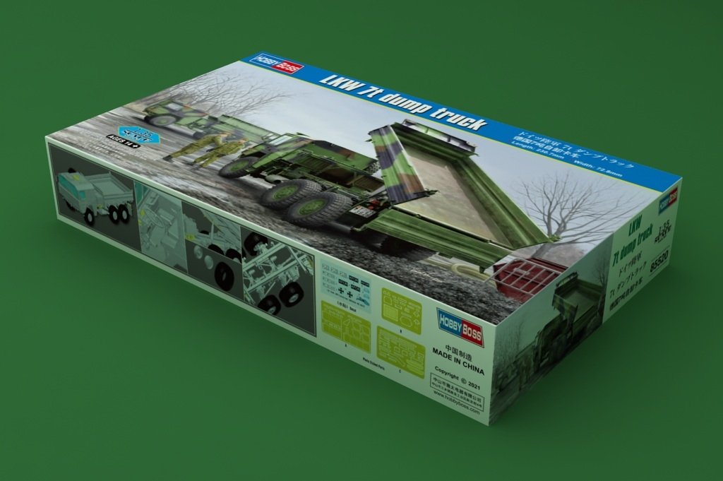 Hobby Boss 85520 LKW 7t dump truck 1/35 – zdjęcie 2