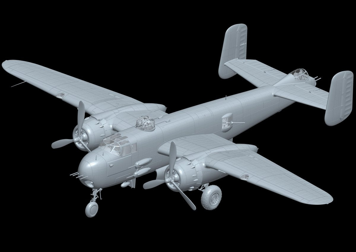 HK Models 01E037 B-25H Mitchell Gunships over CBI 1/32 – zdjęcie 5