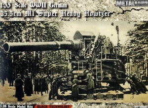 Glow2B MT-35002 35.5cm Haubitze M.1 (35.5-cm H M.1) Heavy Siege Howitzer 1/35 – zdjęcie 6