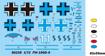 Hobby Boss 80228 Fw190D-9 1/72 – zdjęcie 3