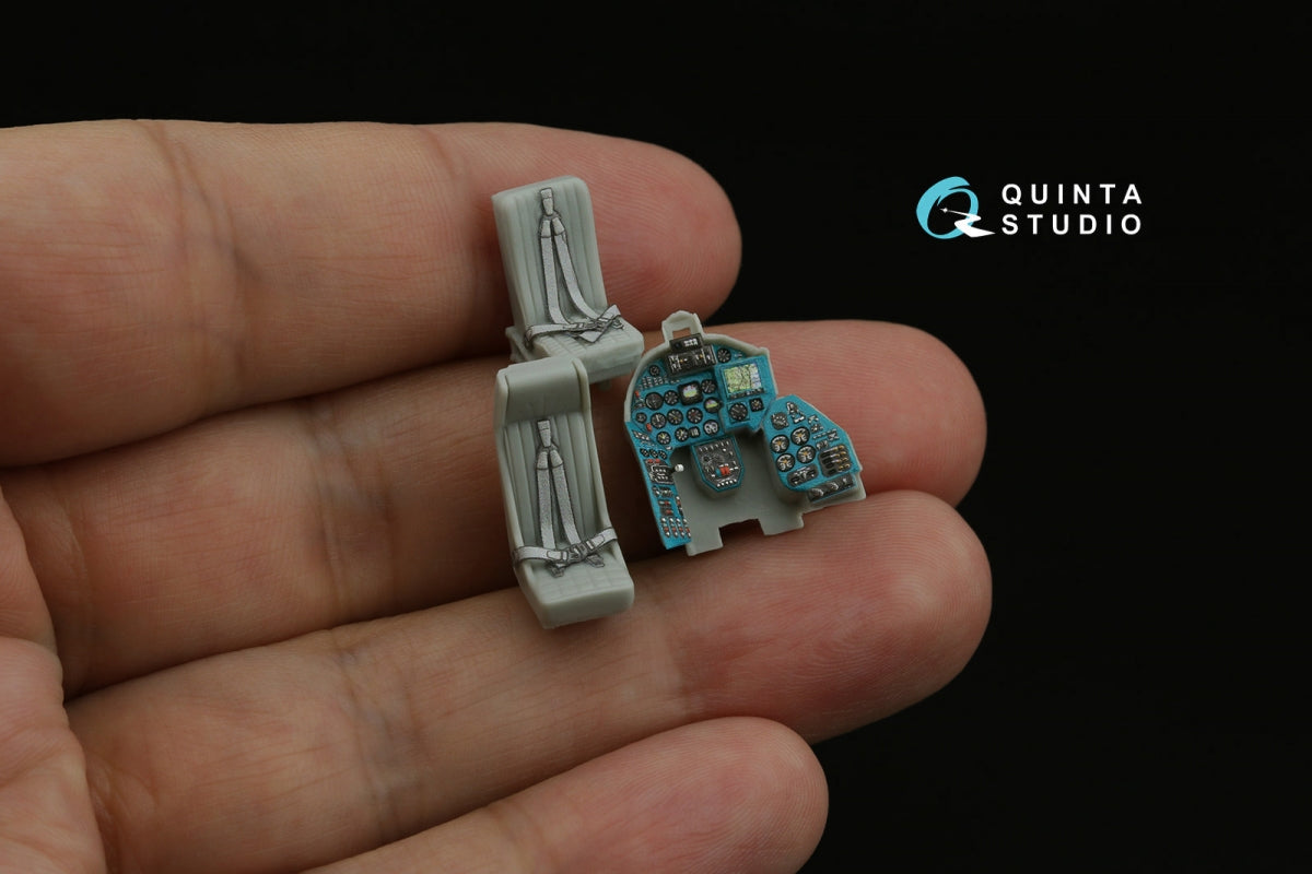Quinta Studio QD+72184 Mi-24V 3D-Printed &amp;amp; coloured Interior on decal paper (Hobby Boss/ARK Models) (with 3D-printed resin parts) 1/72 – zdjęcie 10