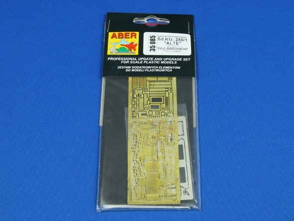 Aber 35085 Sd.Kfz.250 Alt (pozny) - ensemble supplémentaire (DRA) (1/35) – image 3