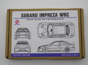 Hobby Design HD02-0249 Photoetch Detail-Up Set for Subaru Impreza WRC 98 Tamiya 1/24 – zdjęcie 2