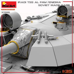 MiniArt 37095 IRAQI T-55 AL FAW/ENIGMA. SOVIET MADE BASE 1/35 – zdjęcie 8