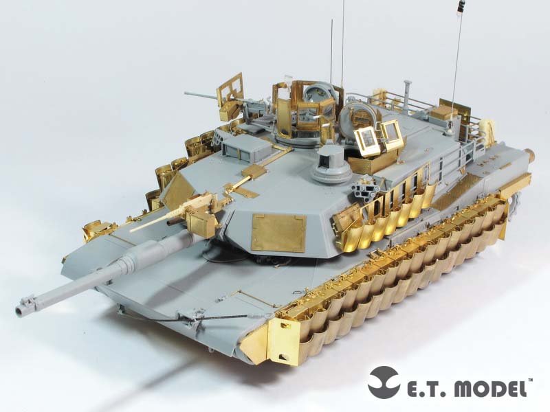 E.T. Model E35-161 Modern US ARMY M1A2 SEP MBT TUSK II (For DRAGON 3536) 1/35 – zdjęcie 2