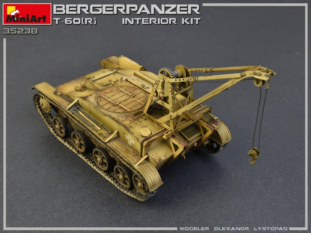 MiniArt 35238 BERGEPANZER T-60 ( r ) INTERIOR KIT 1/35 – image 9