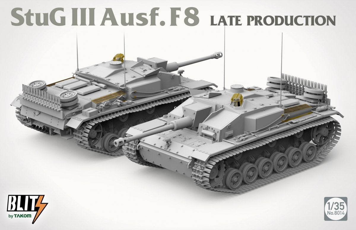 Takom 8014 Stug III Ausf.F8 Late Production 1/35 – zdjęcie 2