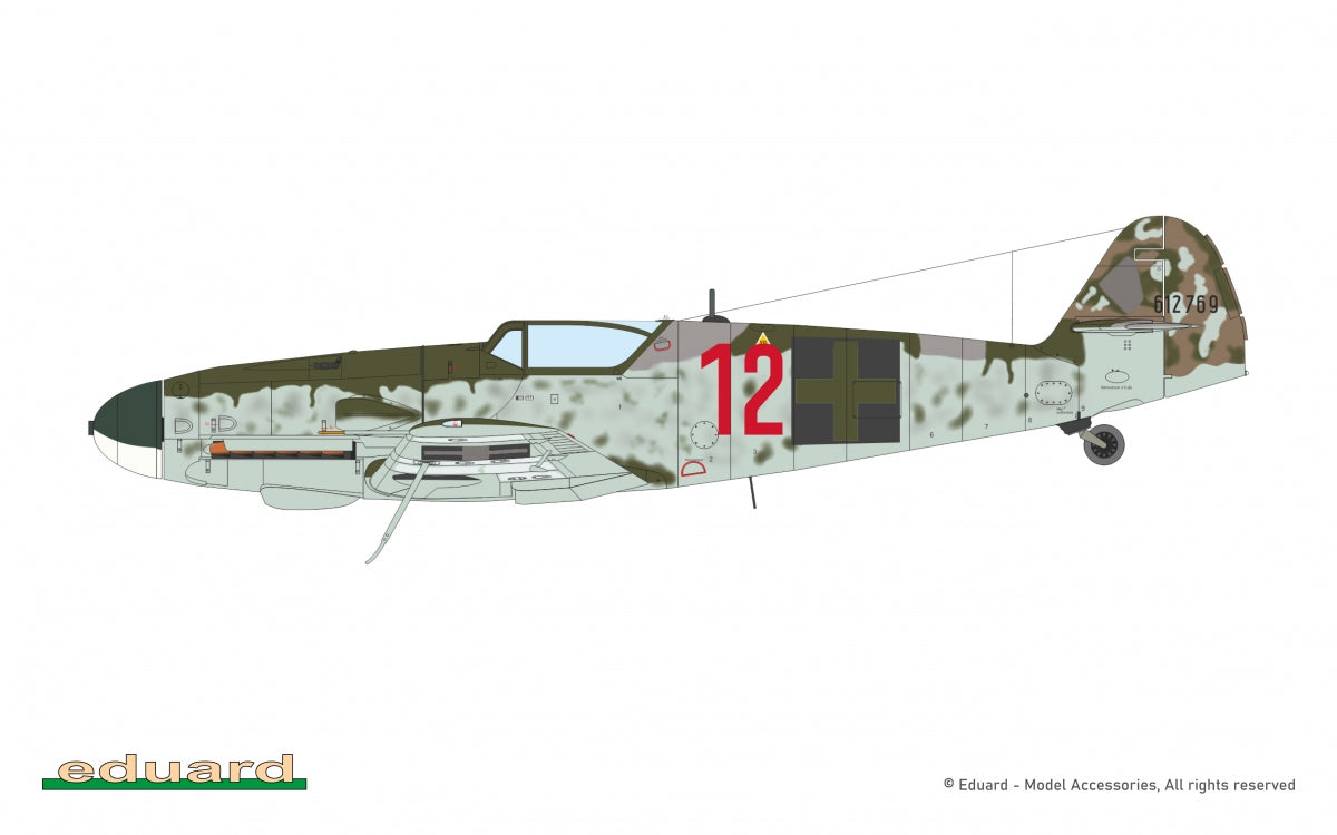 Eduard 70164 Bf 109G-10 WNF/ Diana ProfiPACK Edition 1/72 – zdjęcie 12
