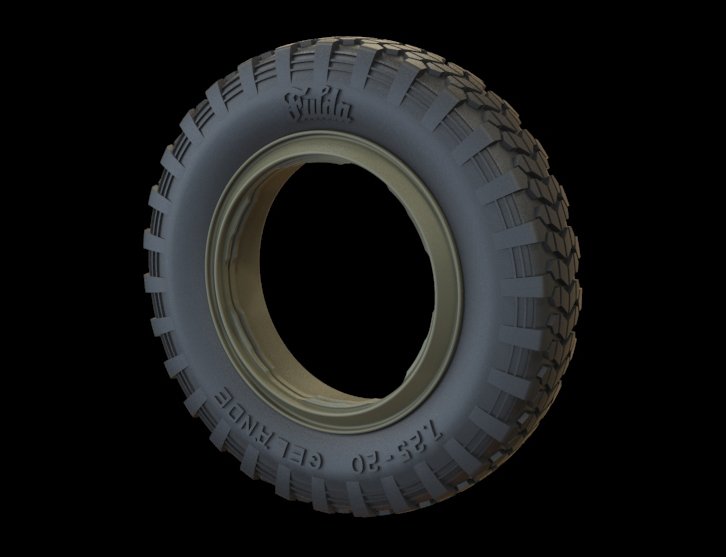 Panzer Art RE35-205 Road wheels for Henschel 33 (gelande pattern) 1/35 – zdjęcie 2