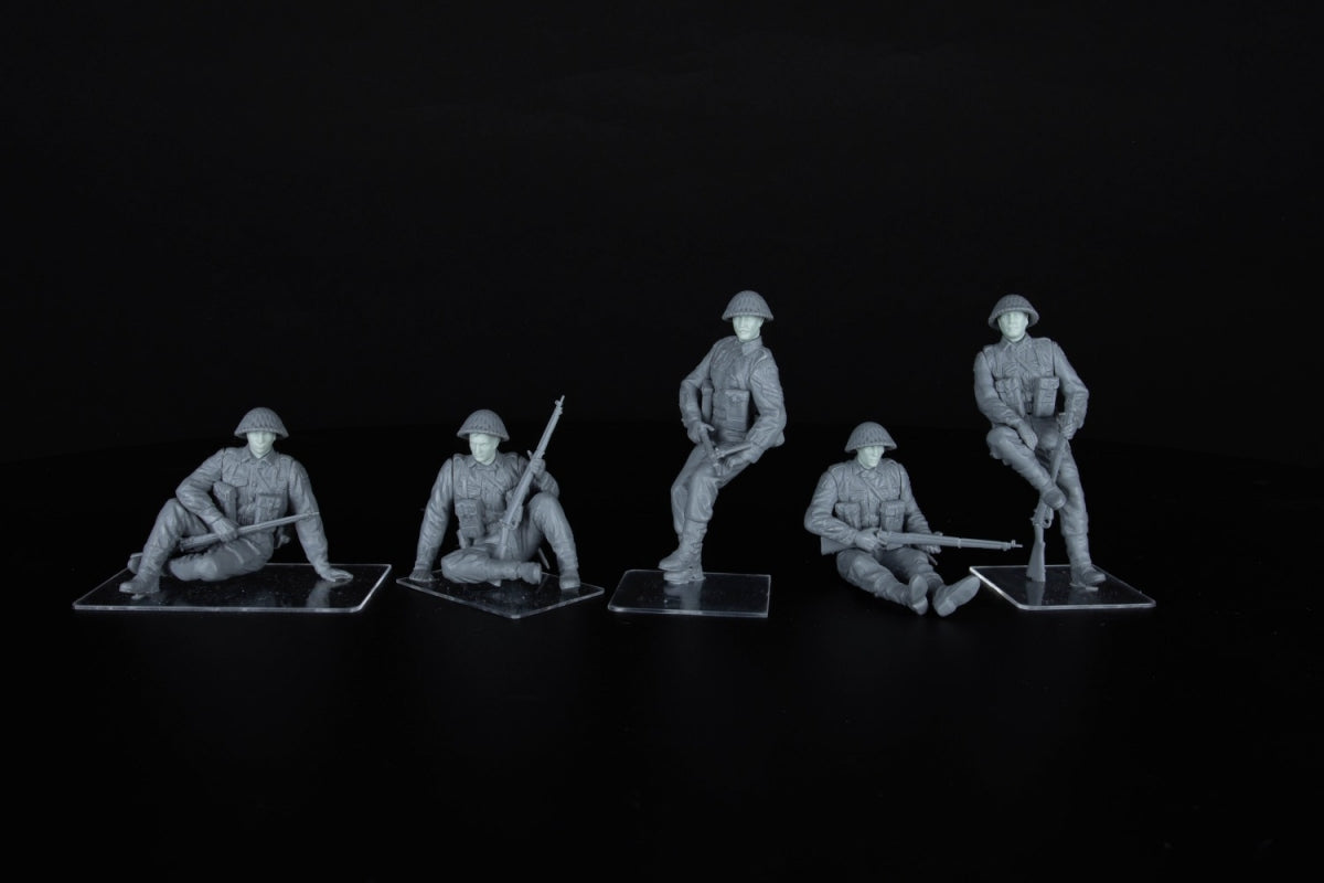 MiniArt 35496 British Tank Riders (NW Europe). Resin Heads 1 1/35 – image 8