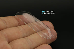 Quinta Studio QC72050 Me-262B-1a vacuumed clear canopy (Revell) 1/72 – image 2