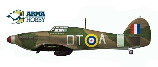 Arma Hobby 70023 Hurricane Mk I - Battle of Britain - Limited Edition 1/72 – zdjęcie 3