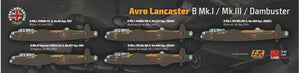 HK Models 01E012 Avro Lancaster B MkI/ B MkIII/ Dambuster 3 in 1 1/32 – zdjęcie 2